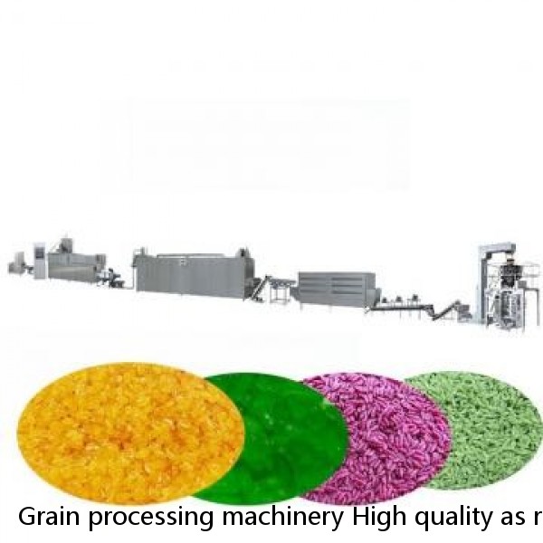 Grain processing machinery High quality as rice mill made in japan best mini rice mill